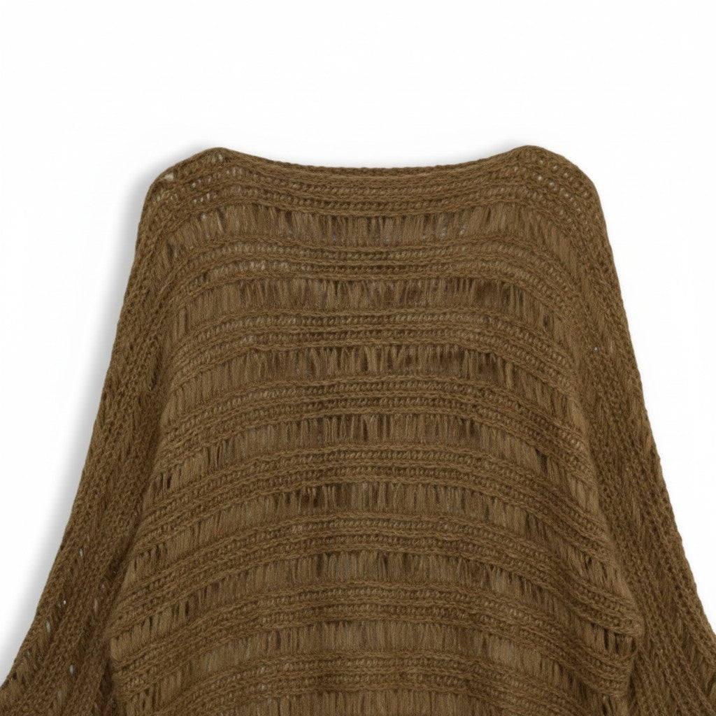 Suéter Tejido Oversize Oliva