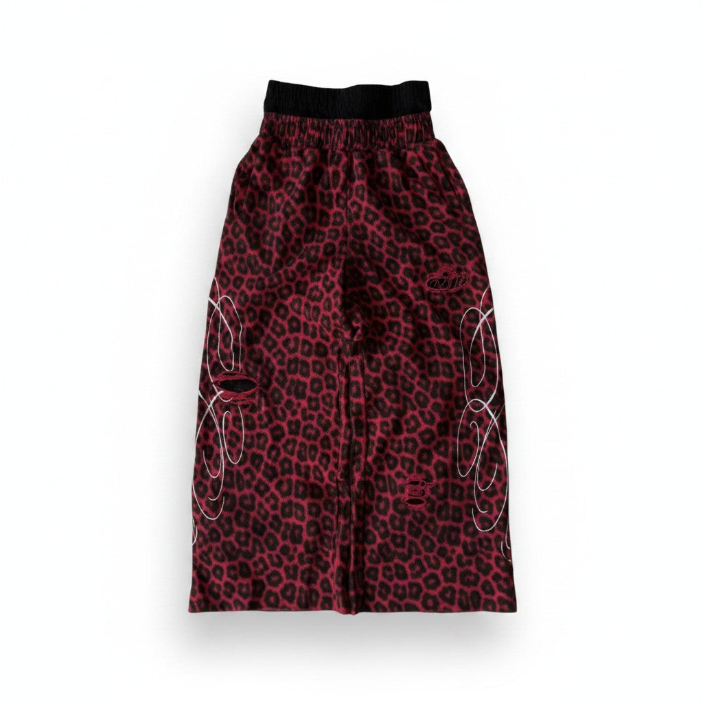 Pantalon Leopardo Vintage Roja