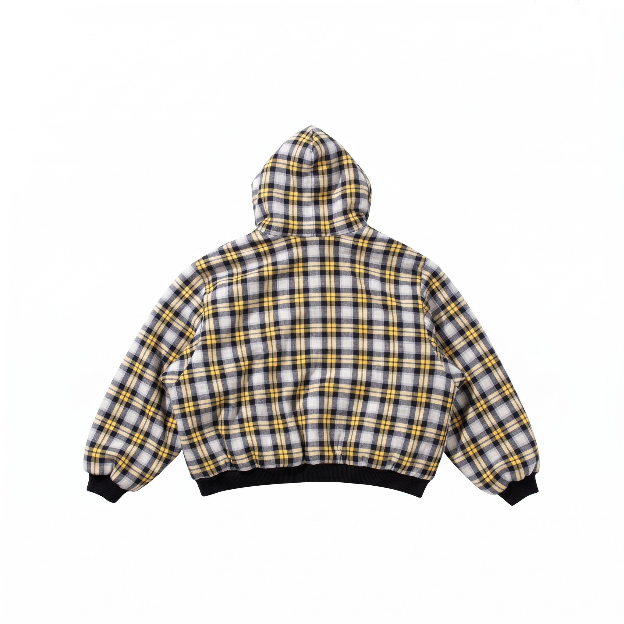 Chaqueta Varsity Bomber con Forro Escocés