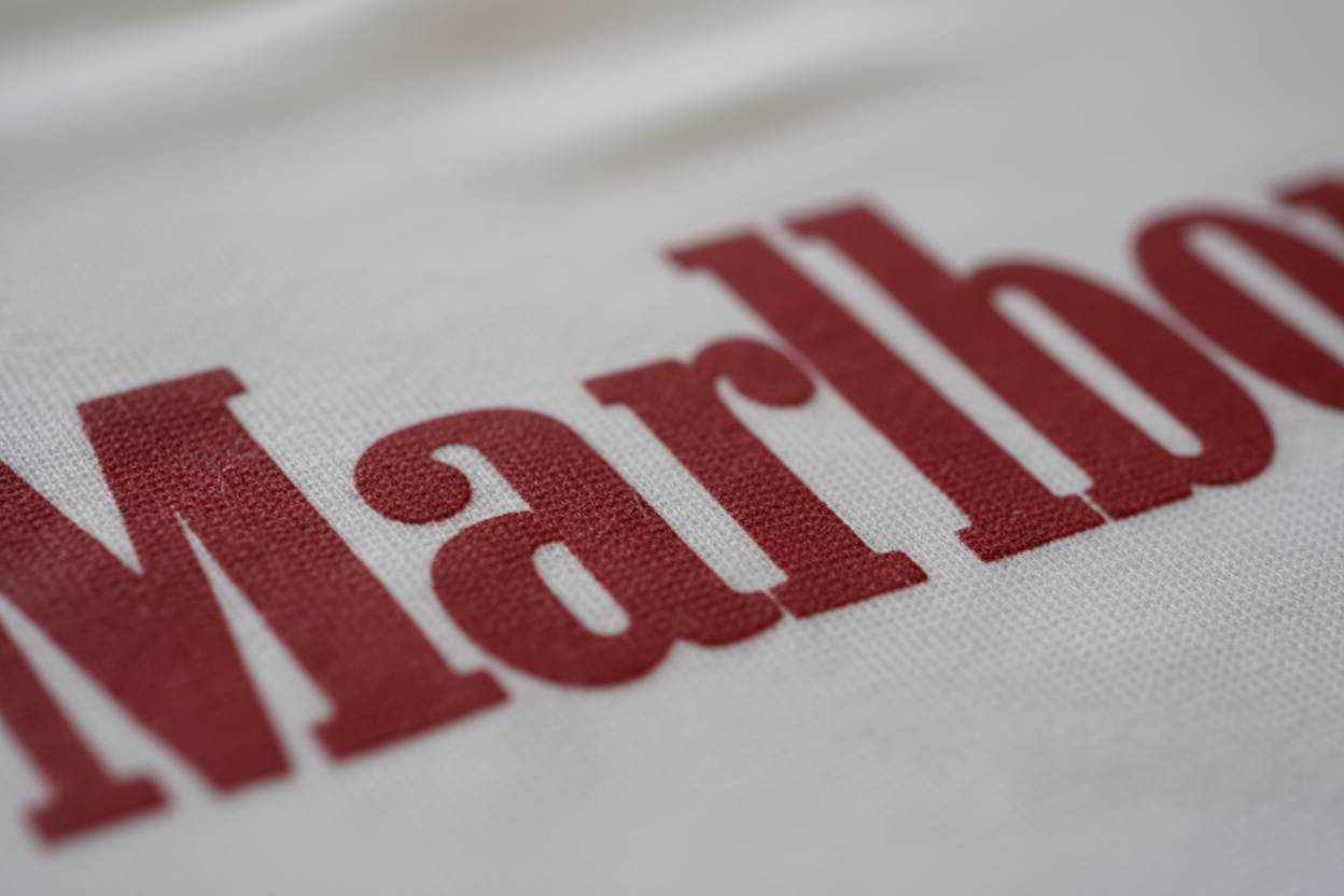 Camiseta Marlboro - Detalle